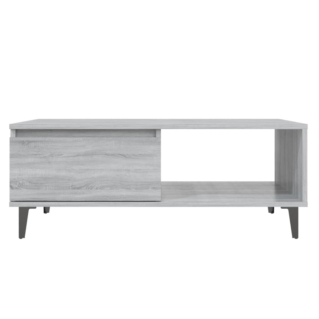 Soffbord Sonoma Grå 90x60x35 cm