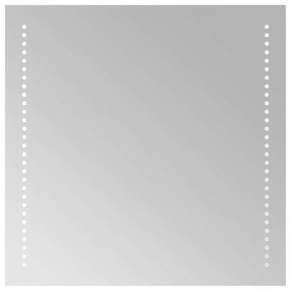 Badrumsspegel LED 50x50 cm