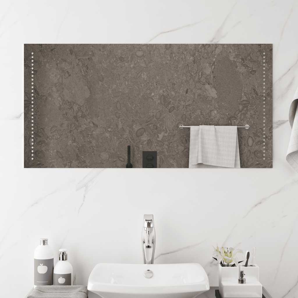 Badrumsspegel LED 100x50 cm