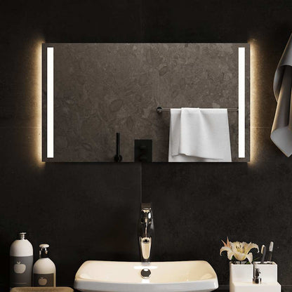 Badrumsspegel LED 70x40 cm