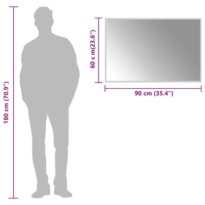 Badrumsspegel LED 90x60 cm