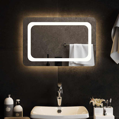 Badrumsspegel LED 60x40 cm