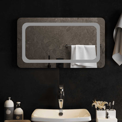Badrumsspegel LED 70x40 cm