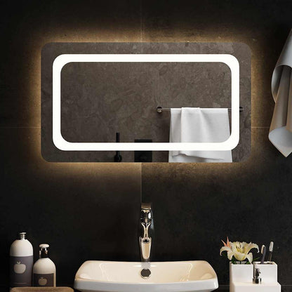 Badrumsspegel LED 70x40 cm