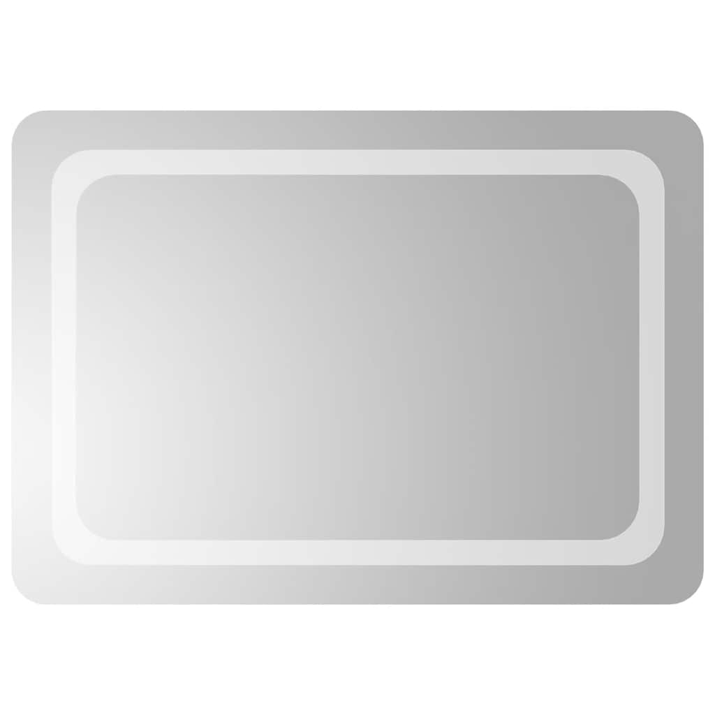 Badrumsspegel LED 70x50 cm