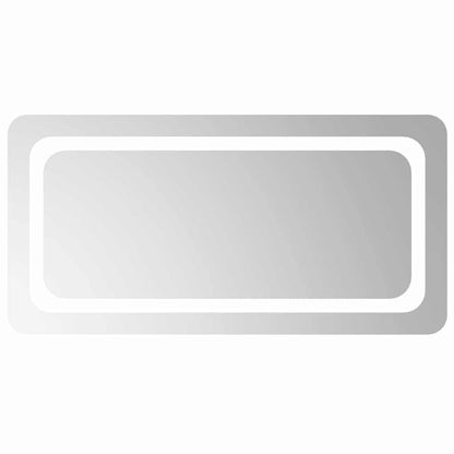 Badrumsspegel LED 80x40 cm