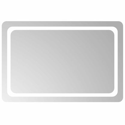 Badrumsspegel LED 90x60 cm