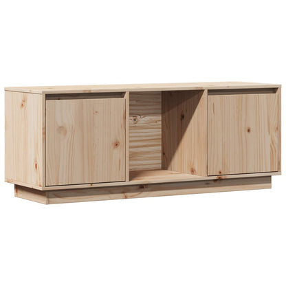 TV-Möbel Trä TV-Bänk 110,5x35x44 cm massiv furu