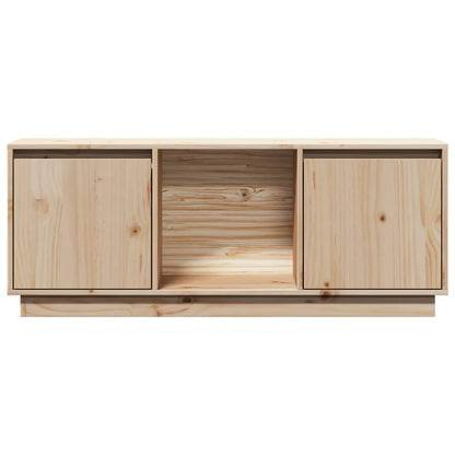 TV-Möbel Trä TV-Bänk 110,5x35x44 cm massiv furu
