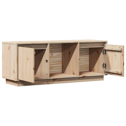 TV-Möbel Trä TV-Bänk 110,5x35x44 cm massiv furu