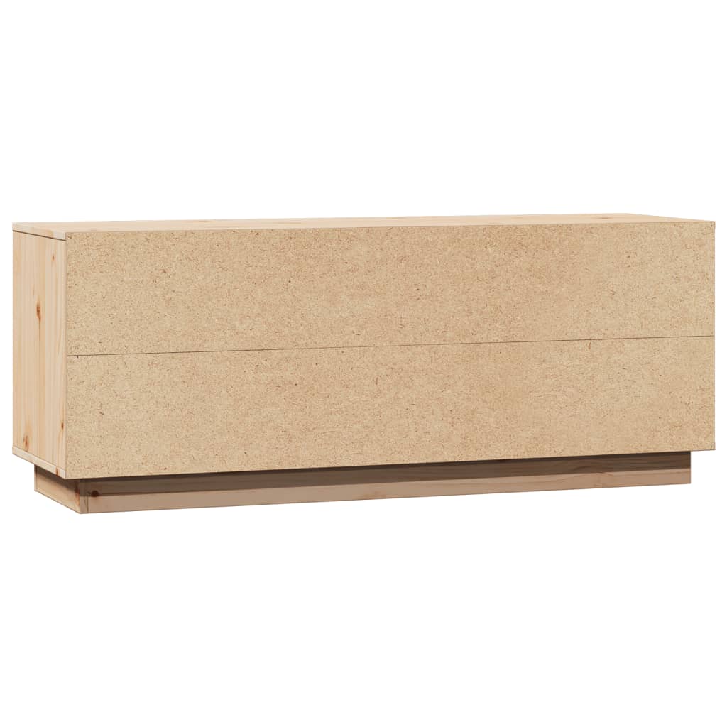 TV-Möbel Trä TV-Bänk 110,5x35x44 cm massiv furu