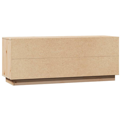 TV-Möbel Trä TV-Bänk 110,5x35x44 cm massiv furu