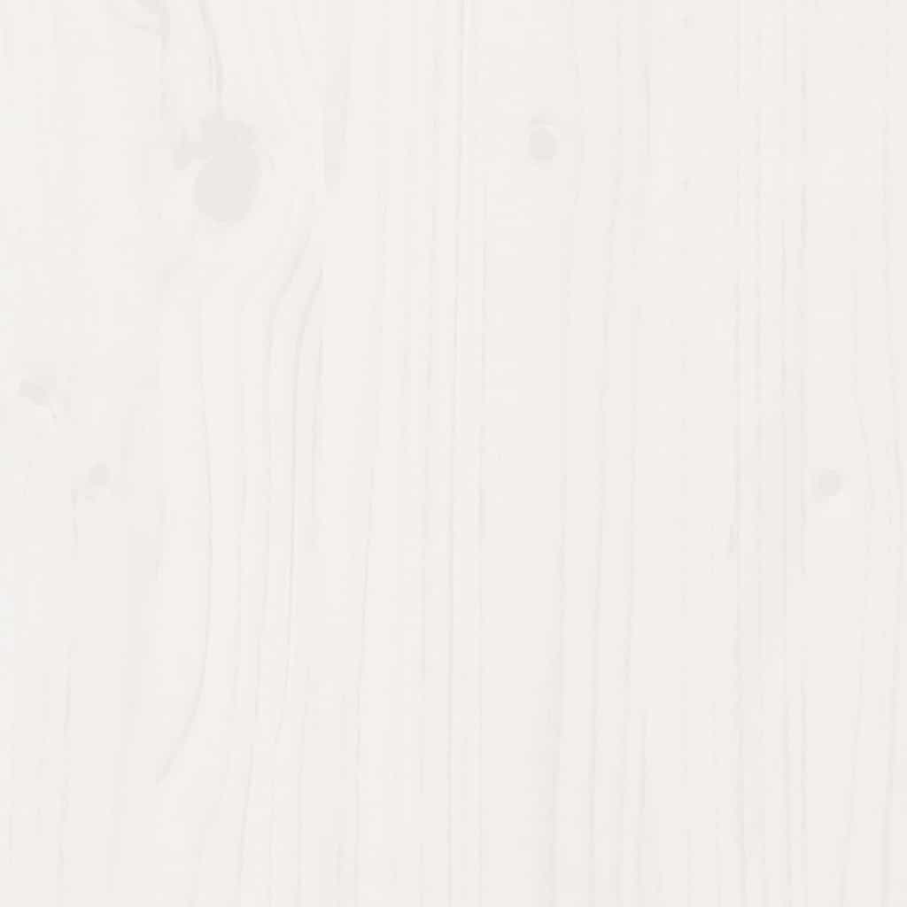 TV-Möbel Vit TV-Bänk 110,5x35x44 cm massiv furu