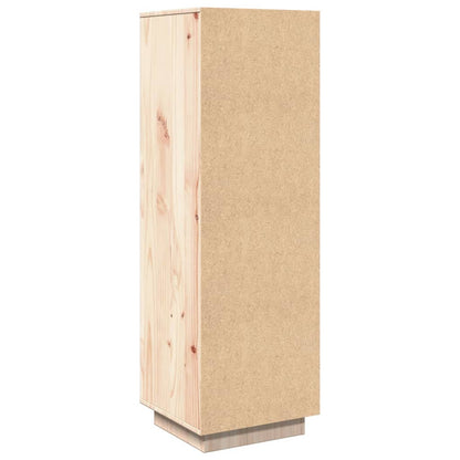 Skåp Trä 38x35x117 cm massiv furu