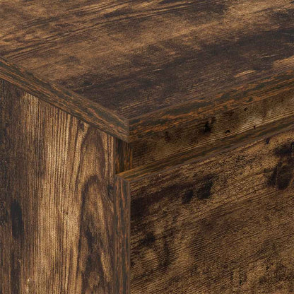 Byrå Rökfärgad Ek 60x35x98,5 cm