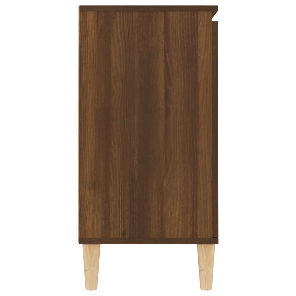 Skänk Brun Ek 101x35x70 cm