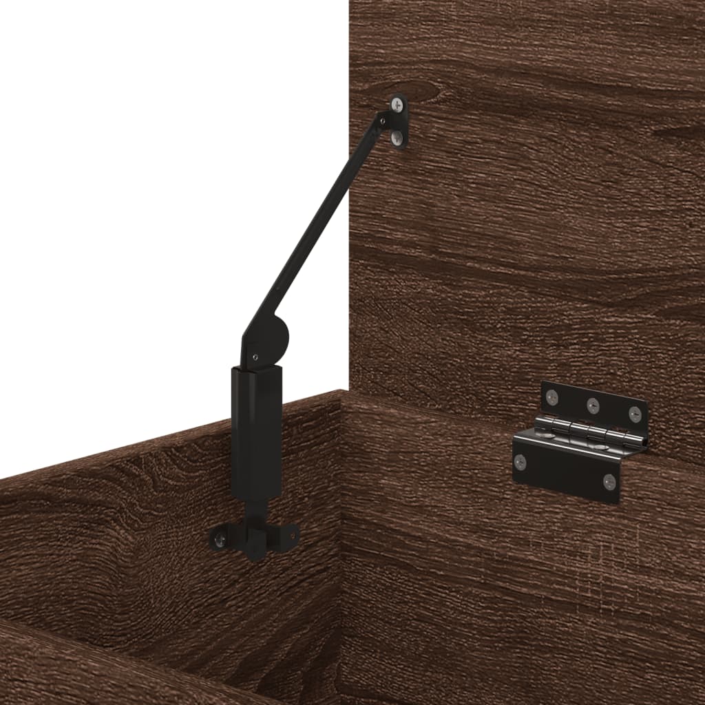 Förvaringskista Brun Ek 84x42x46 cm