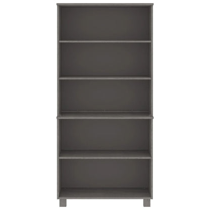 Skåp Grå HAMAR massiv furu ljusgrå