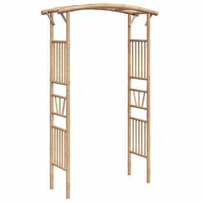 Utomhus Blomställning Växtstöd Rosenbåge bambu 118x40x187 cm