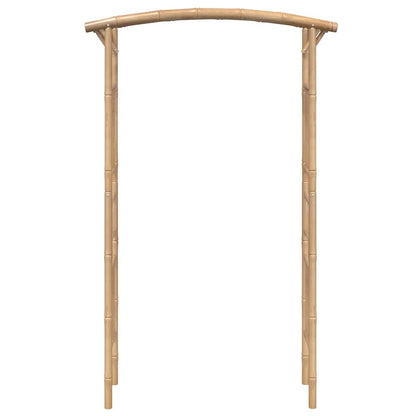 Utomhus Blomställning Växtstöd Rosenbåge bambu 118x40x187 cm