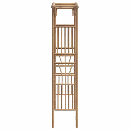Utomhus Blomställning Växtstöd Rosenbåge bambu 118x40x187 cm