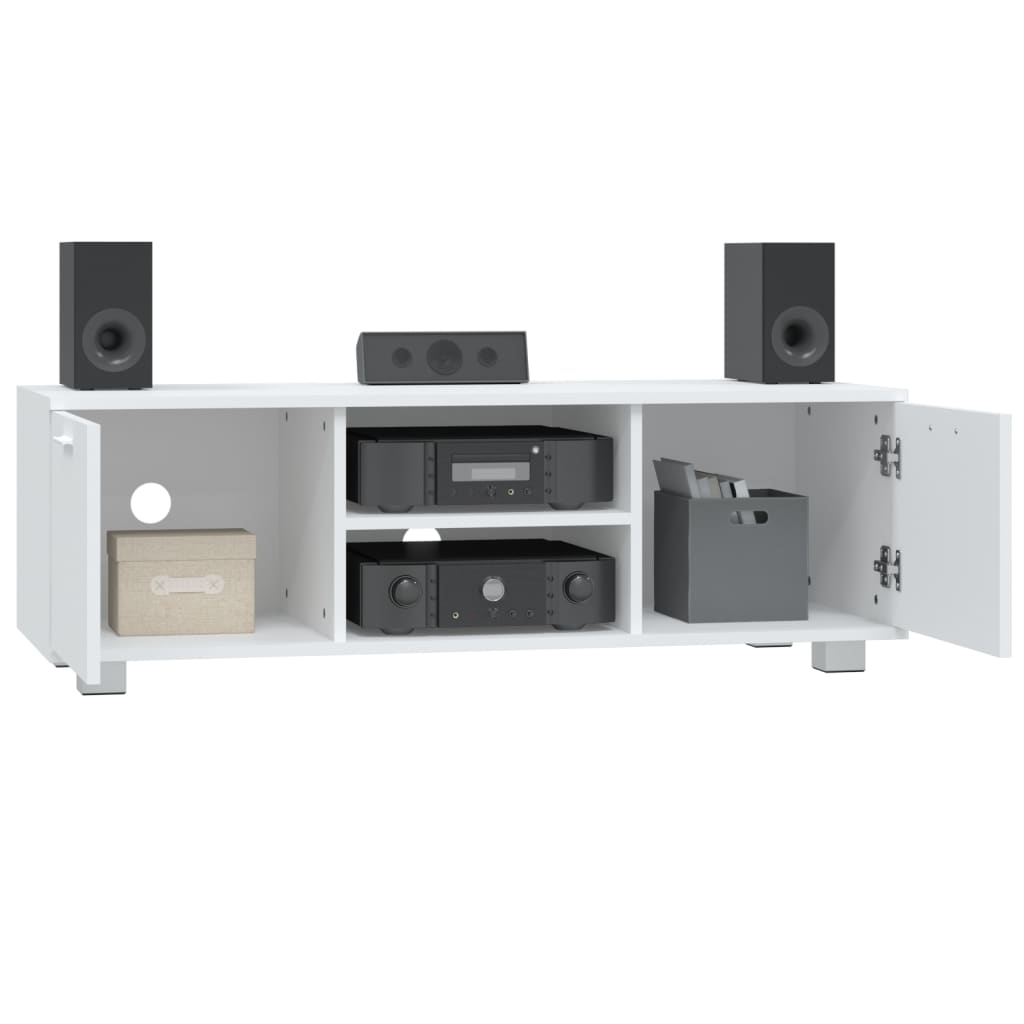 TV-Möbel Vit TV-Bänk 120x40,5x35 cm