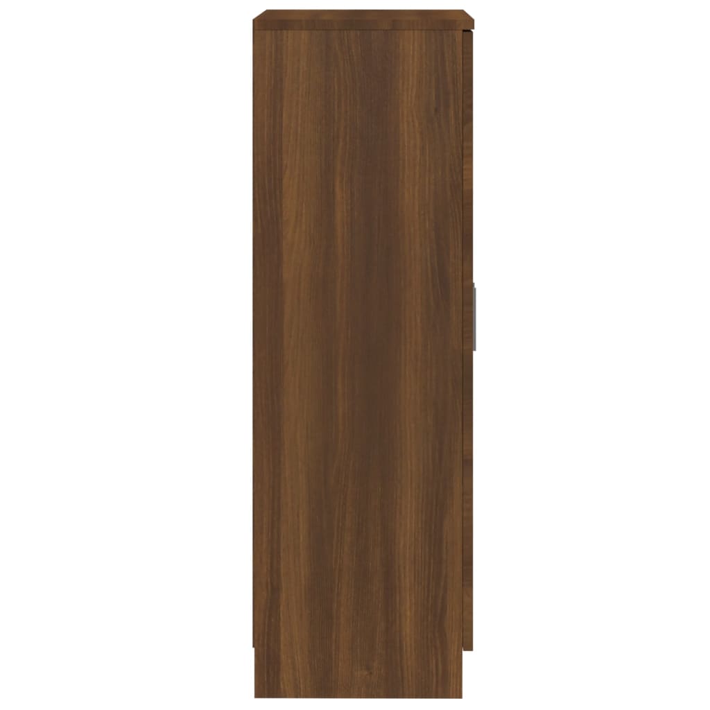 Skoställ Brun Ek 55x35x108 cm