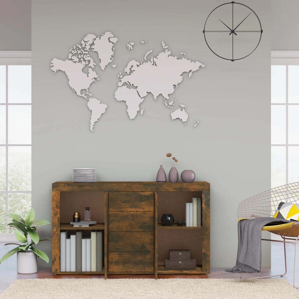 Skänk Rökfärgad Ek 120x36x69 cm