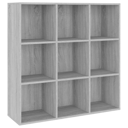 Bokhylla Sonoma Grå 98x29x97,5 cm