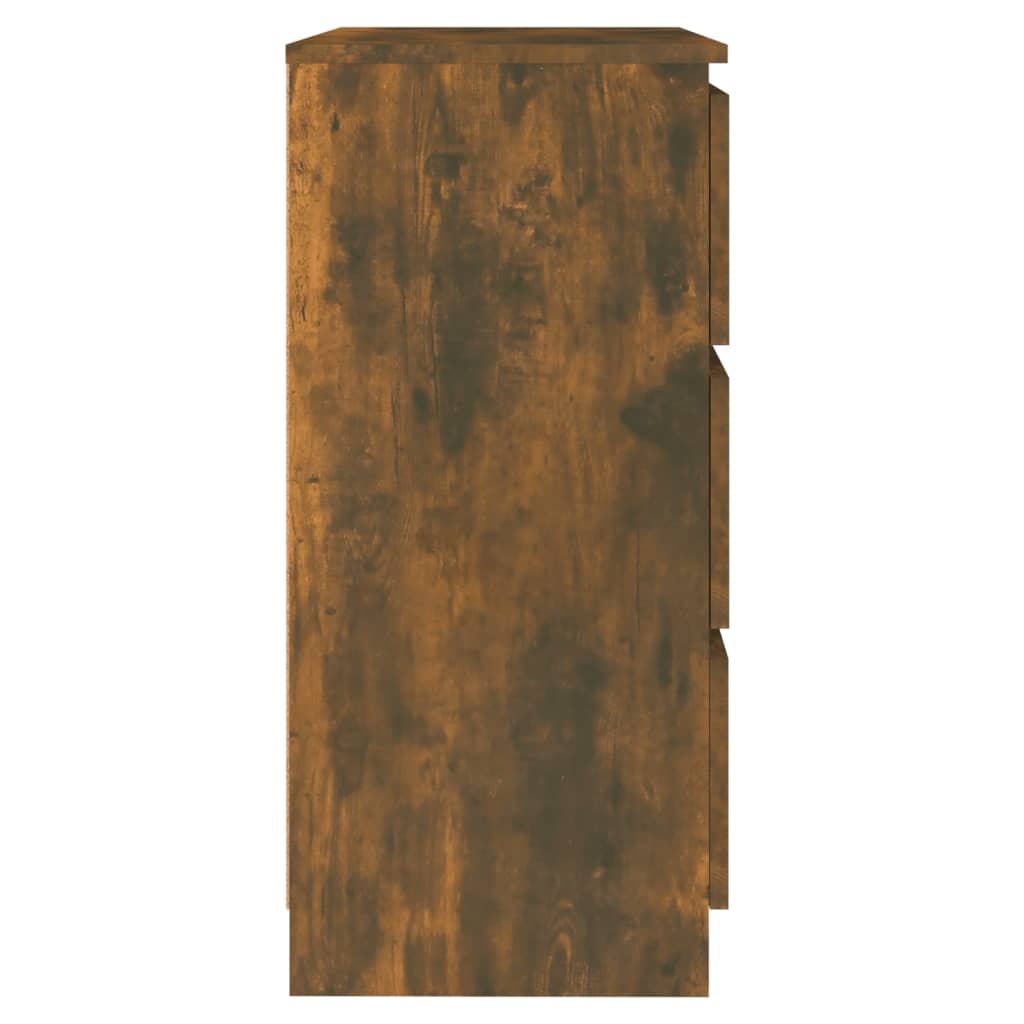 Byrå Rökfärgad Ek 60x35x76 cm