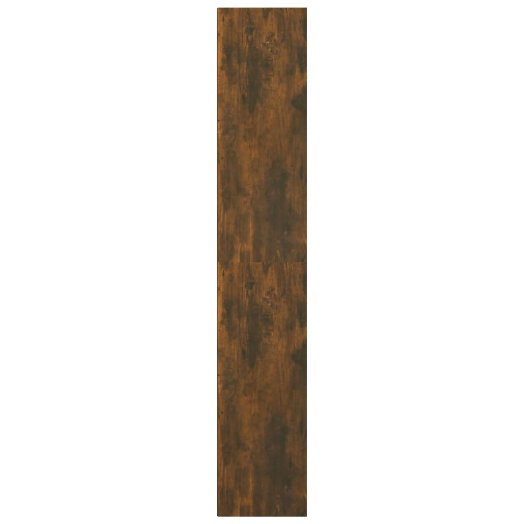 Bokhylla Rökfärgad Ek 36x30x171 cm