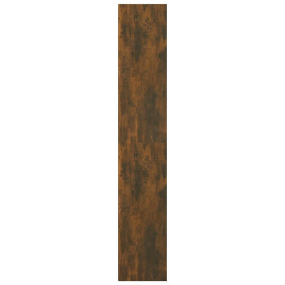 Bokhylla Rökfärgad Ek 36x30x171 cm