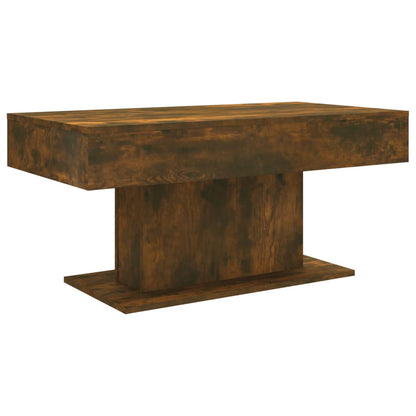 Soffbord Rökfärgad Ek 96x50x45 cm
