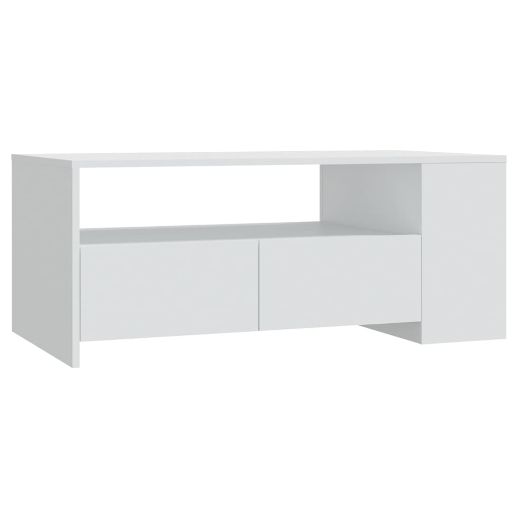 Soffbord Vit 102x55x42 cm