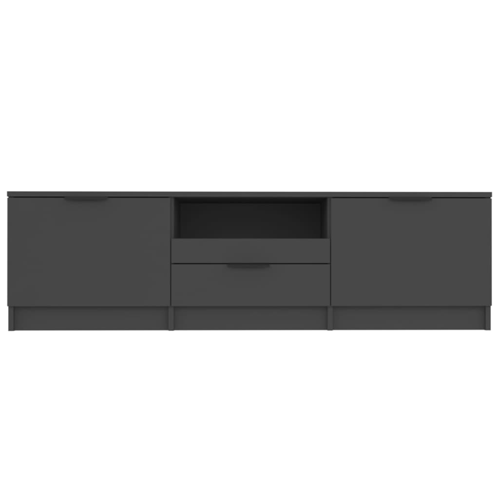 TV-Möbel Svart TV-Bänk 140x35x40 cm
