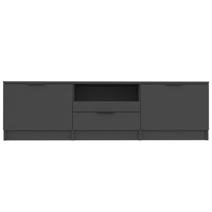 TV-Möbel Svart TV-Bänk 140x35x40 cm