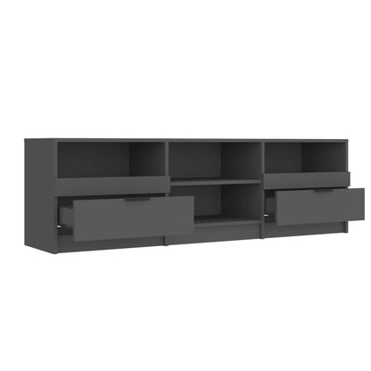 TV-Möbel Svart TV-Bänk 150x33,5x45 cm
