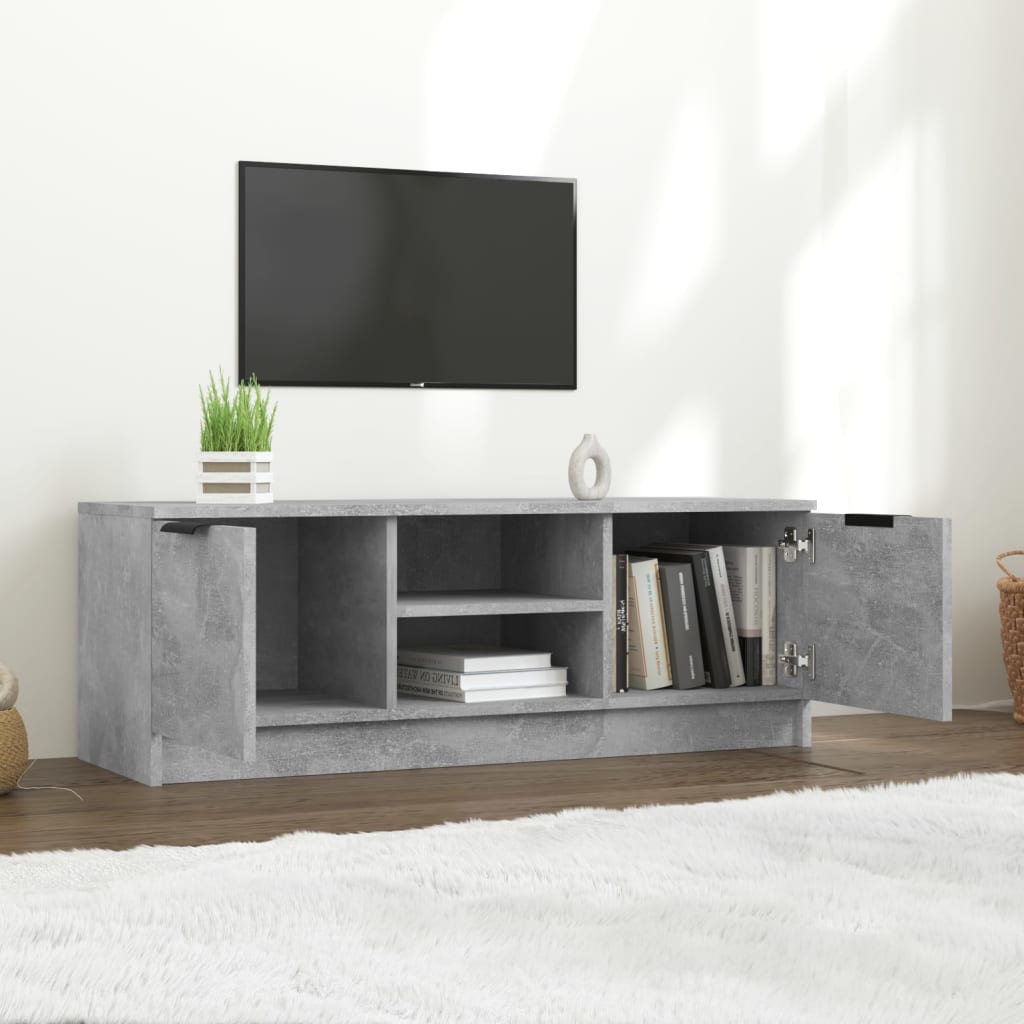 TV-Möbel Betonggrå TV-Bänk 102x35x36,5 cm