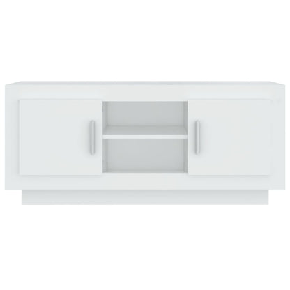 TV-Möbel Vit TV-Bänk 102x35x45 cm