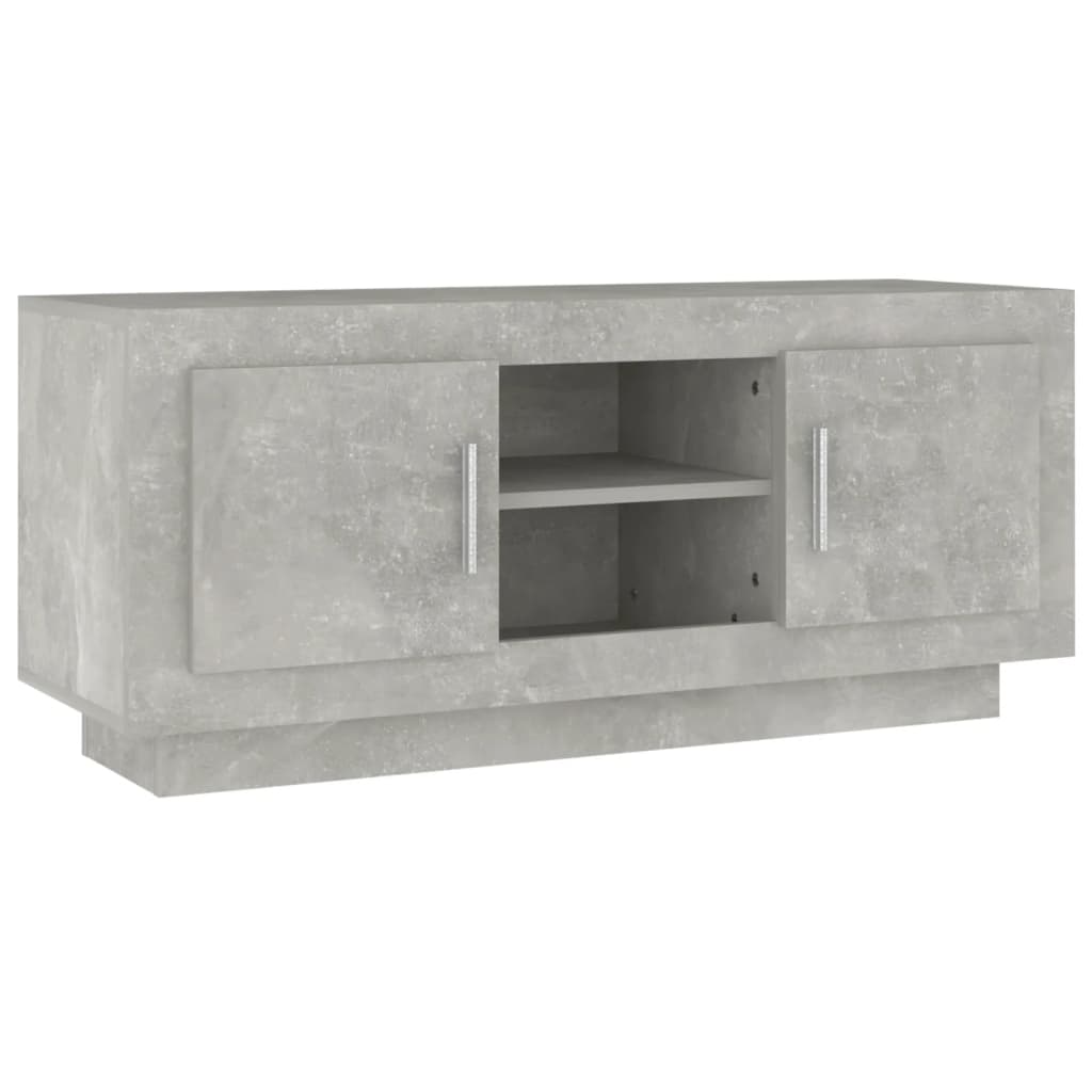 TV-Möbel Betonggrå TV-Bänk 102x35x45 cm