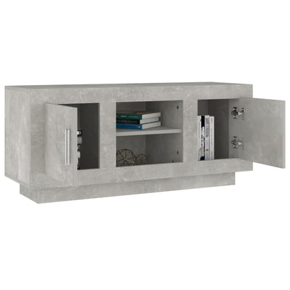 TV-Möbel Betonggrå TV-Bänk 102x35x45 cm