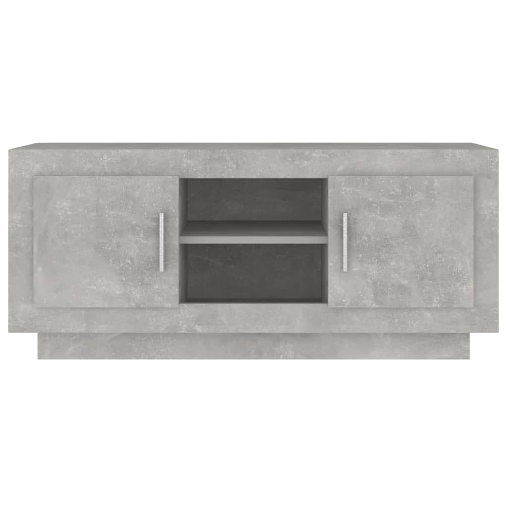 TV-Möbel Betonggrå TV-Bänk 102x35x45 cm