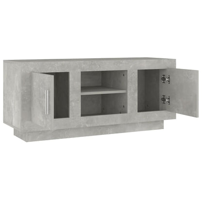 TV-Möbel Betonggrå TV-Bänk 102x35x45 cm