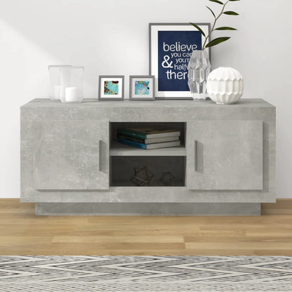 TV-Möbel Betonggrå TV-Bänk 102x35x45 cm