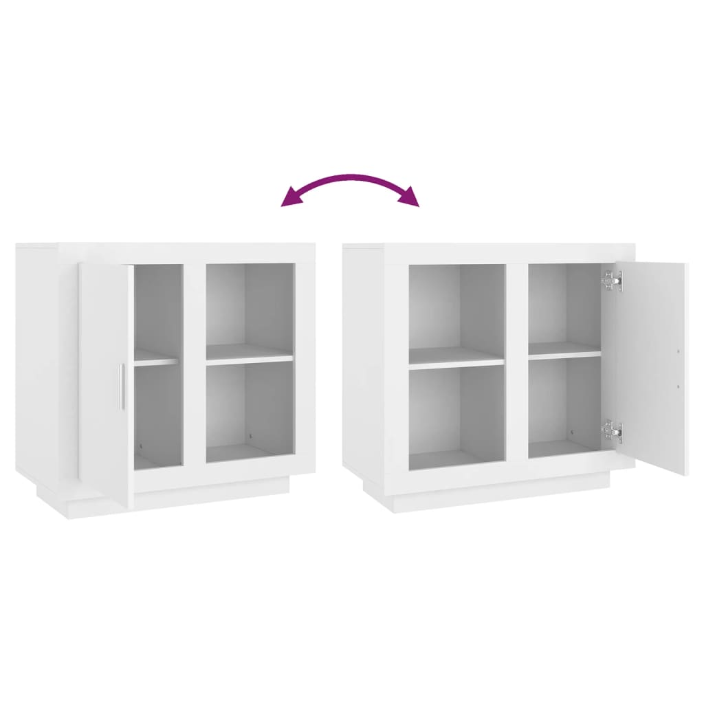 Skänk Vit 80x40x75 cm