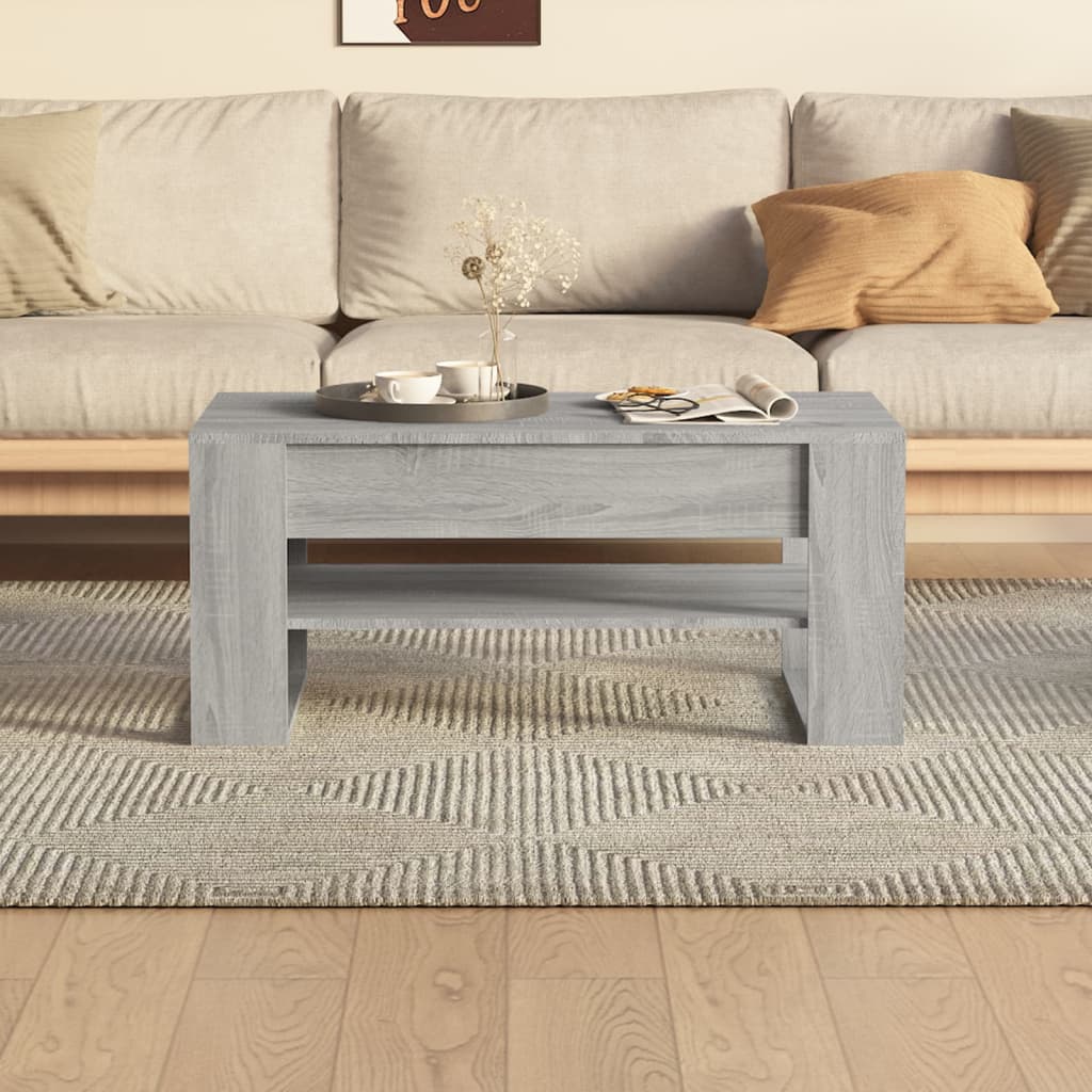 Soffbord Sonoma Grå 102x55x45 cm