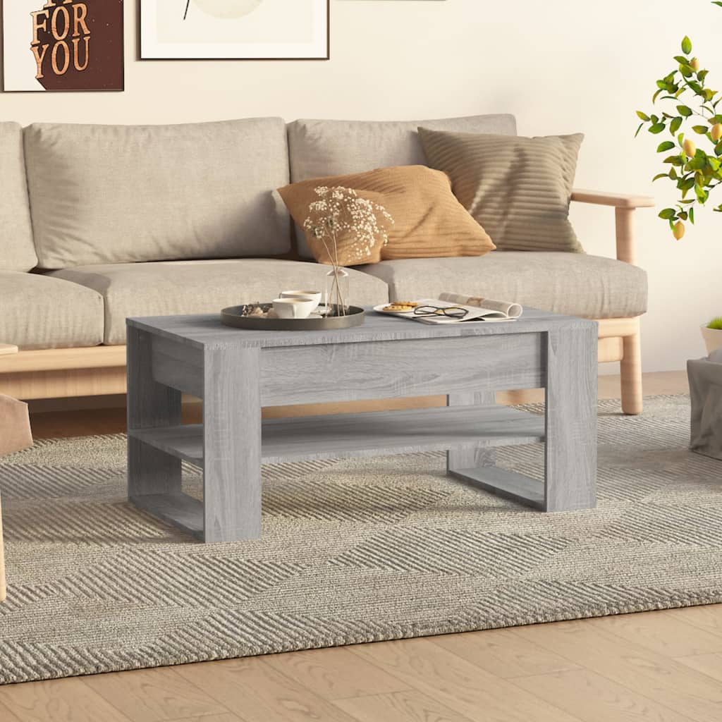 Soffbord Sonoma Grå 102x55x45 cm
