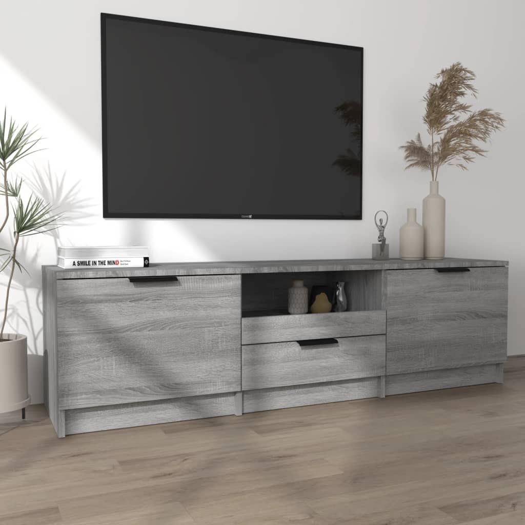 TV-Möbel Sonoma Grå TV-Bänk 140x35x40 cm