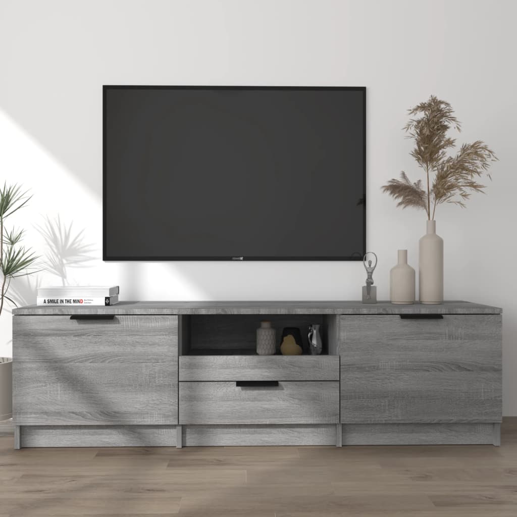 TV-Möbel Sonoma Grå TV-Bänk 140x35x40 cm