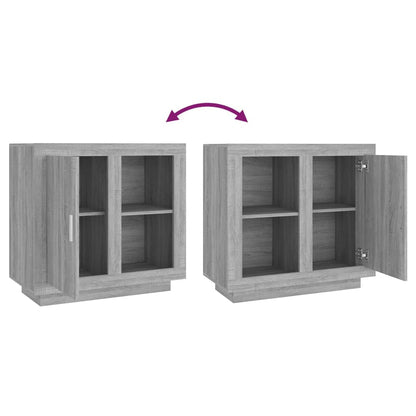 Skänk Sonoma Grå 80x40x75 cm